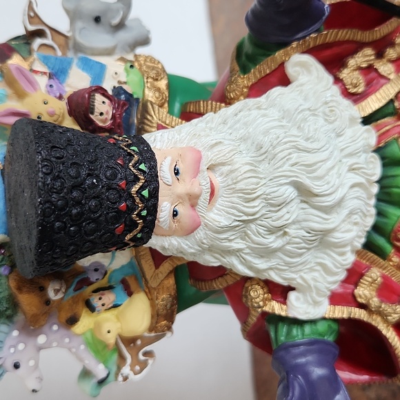 Lenox Bearing Wondrous Gifts Lynn Bywaters Santa 1998 - Picture 9 of 17